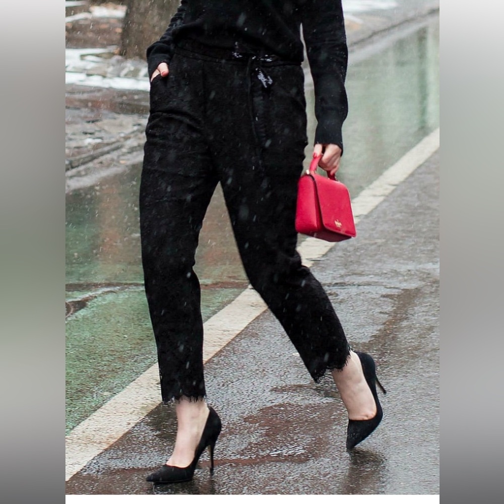 J.Crew Black Lace Pant 4